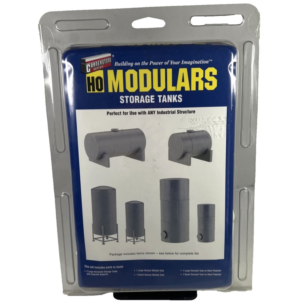 Walthers Cornerstone‎ HO Scale Modulars Storage Tanks  933-3197 - New